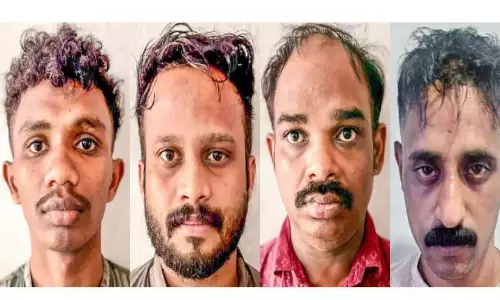 इकरापडी के पास मादक पदार्थ का भंडाफोड़; चार लोगों गिरफ्तार