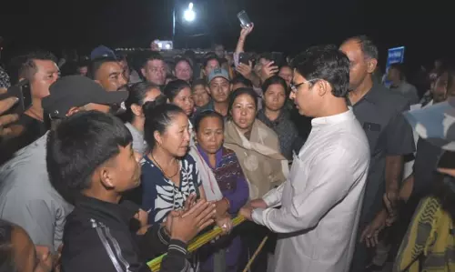 Sikkim :  बिस्टा ने भूस्खलन पीड़ितों की मदद की