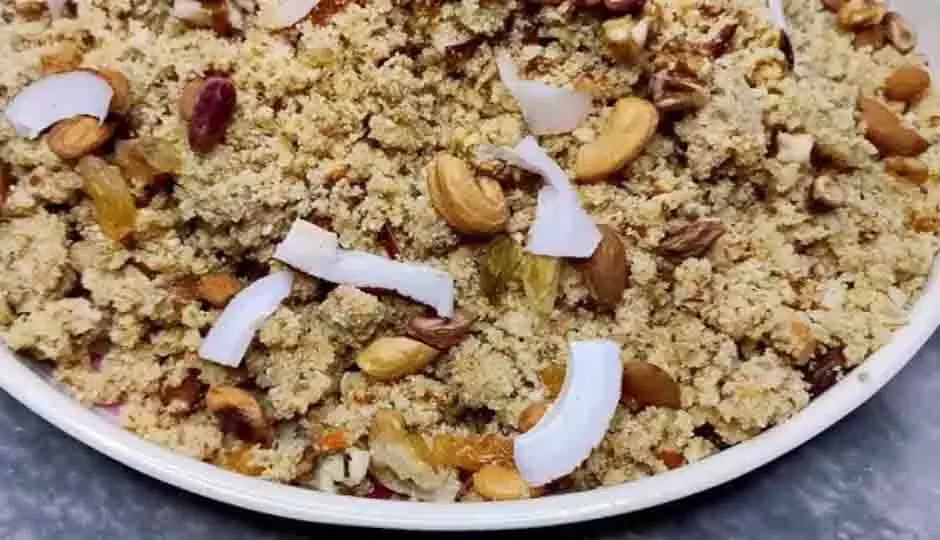 Dry Fruits Panjiri: स्वादिष्ट और सेहतमंद है यह व्यंजन Dry Fruits Panjiri: स्वादिष्ट और सेहतमंद है यह व्यंजन