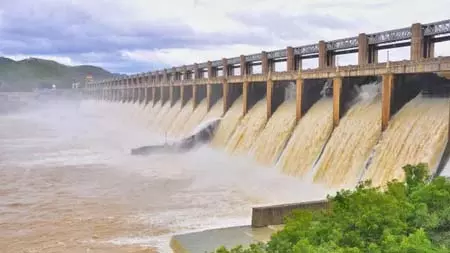 Karnataka : मेट्टूर बांध की स्थिति Karnataka : मेट्टूर बांध की स्थिति