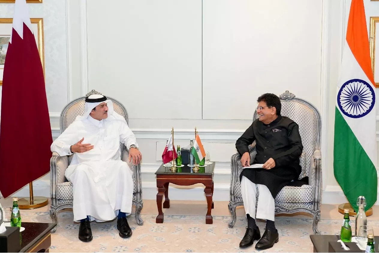 भारत-कतर आर्थिक रिश्तों को नई दिशा देने के लिए मंत्री स्तर की बातचीत भारत-कतर आर्थिक रिश्तों को नई दिशा देने के लिए मंत्री स्तर की बातचीत