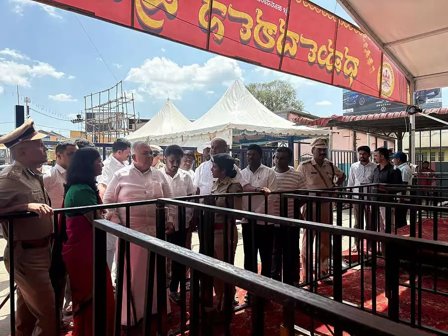 हसनम्बा मेले में 25 लाख लोगों के आने की उम्मीद: Minister Ramalinga Reddy हसनम्बा मेले में 25 लाख लोगों के आने की उम्मीद: Minister Ramalinga Reddy