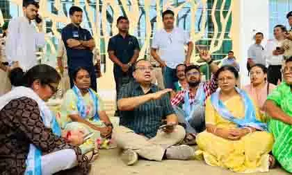 तृणमूल कांग्रेस का दावा, BJP शासन में त्रिपुरा में जंगल राज तृणमूल कांग्रेस का दावा, BJP शासन में त्रिपुरा में जंगल राज