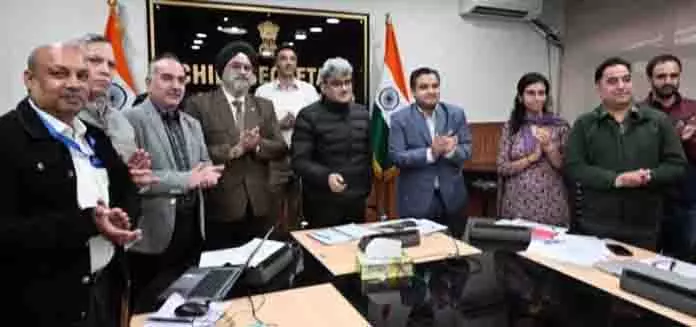 मुख्य सचिव ने आईटी विभाग, NIC J&K के कामकाज की समीक्षा की मुख्य सचिव ने आईटी विभाग, NIC J&K के कामकाज की समीक्षा की