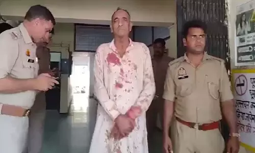 बहू को लहूलुहान कर रिटायर्ड फौजी ने किया सरेंडर, पीड़िता की हालत नाजुक बहू को लहूलुहान कर रिटायर्ड फौजी ने किया सरेंडर, पीड़िता की हालत नाजुक