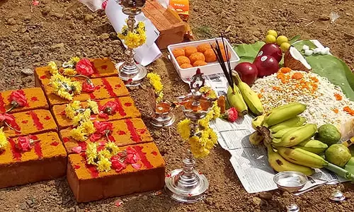 Karnataka : विभिन्न कार्यों के लिए भूमि पूजन आज