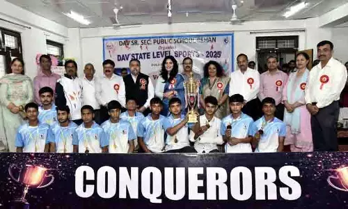 1,000 छात्र, एक लक्ष्य, DAV अंतर-क्लस्टर खेल प्रतियोगिता समाप्त 1,000 छात्र, एक लक्ष्य, DAV अंतर-क्लस्टर खेल प्रतियोगिता समाप्त