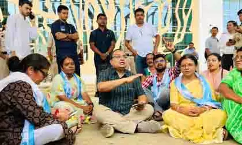 तृणमूल कांग्रेस का दावा, BJP शासन में त्रिपुरा में जंगल राज तृणमूल कांग्रेस का दावा, BJP शासन में त्रिपुरा में जंगल राज