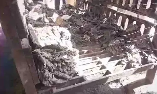 Jalgaon: सोने के आभूषणों की तलाश में श्मशान घाट से महिला की अस्थियां चोरी Jalgaon: सोने के आभूषणों की तलाश में श्मशान घाट से महिला की अस्थियां चोरी