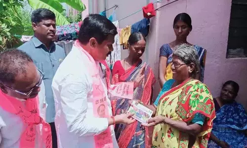 Velpur में कांग्रेस का बकाया कार्ड वितरण Velpur में कांग्रेस का बकाया कार्ड वितरण