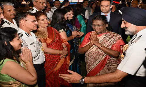 राष्ट्रपति Murmu ने नई दिल्ली में भारतीय वायु सेना के 93वें वार्षिकोत्सव समारोह में की शिरकत
