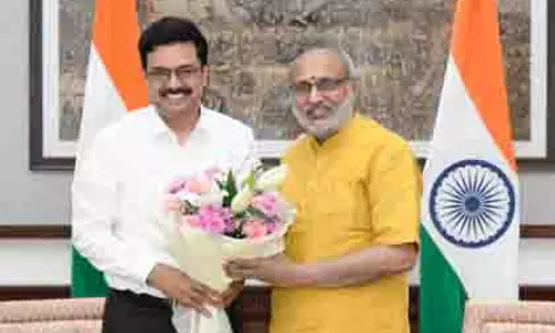 दिल्ली विश्वविद्यालय के कुलपति ने उपराष्ट्रपति CP राधाकृष्णन से मुलाकात की दिल्ली विश्वविद्यालय के कुलपति ने उपराष्ट्रपति CP राधाकृष्णन से मुलाकात की