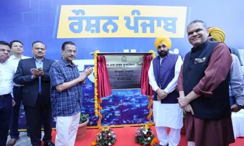 पंजाबः अरविंद केजरीवाल ने किया बिजली परियोजनाओं का शिलान्यास, 24 घंटे बिजली आपूर्ति का दावा