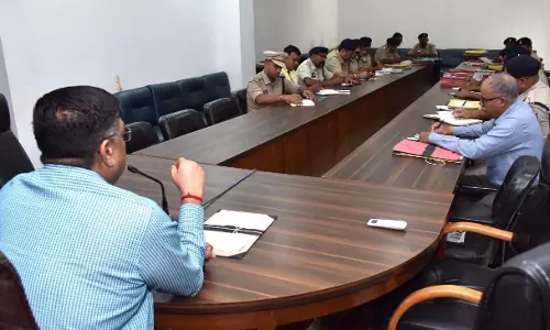 SSP विजय अग्रवाल ने ली पाटन अनुविभाग की समीक्षा बैठक SSP विजय अग्रवाल ने ली पाटन अनुविभाग की समीक्षा बैठक