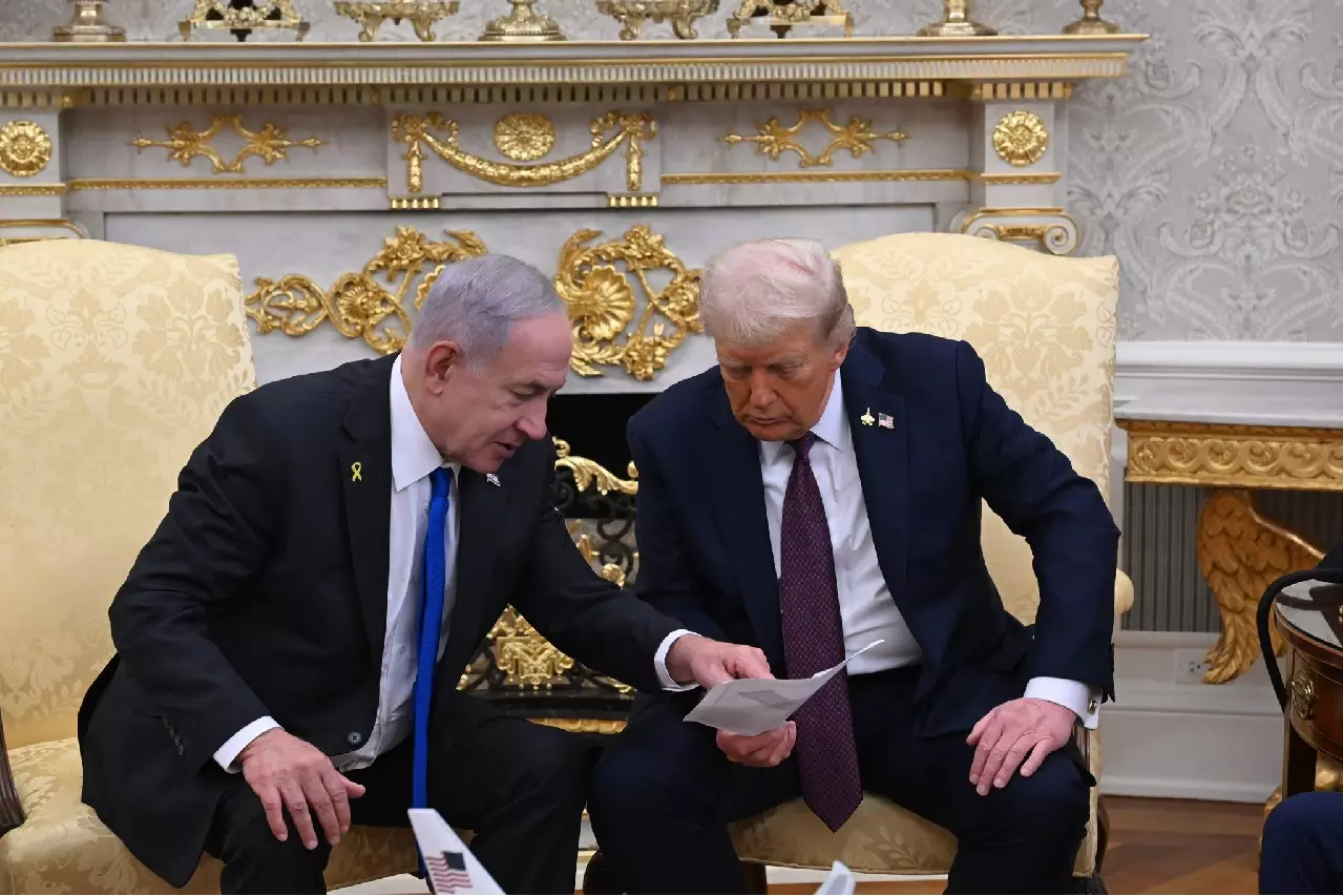 Hamas के साथ शांति समझौते के बाद नेतन्याहू ने ट्रंप को धन्यवाद दिया Hamas के साथ शांति समझौते के बाद नेतन्याहू ने ट्रंप को धन्यवाद दिया