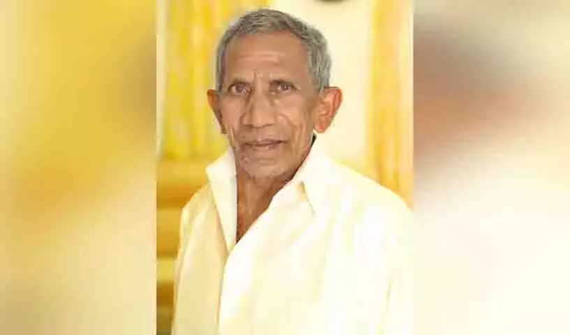 BRS नेता एरोला श्रीनिवास के पिता का निधन, केसीआर ने शोक व्यक्त किया BRS नेता एरोला श्रीनिवास के पिता का निधन, केसीआर ने शोक व्यक्त किया