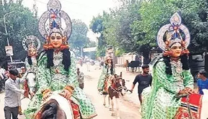 Bareilly: फरीदपुर-नवाबगंज में राम बरात शोभायात्रा ने मोहा मन Bareilly: फरीदपुर-नवाबगंज में राम बरात शोभायात्रा ने मोहा मन