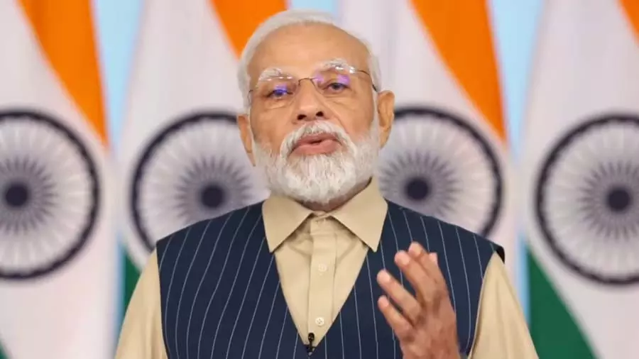 PM Modi ने गढ़चिरौली में कौशल केंद्र का उद्घाटन किया PM Modi ने गढ़चिरौली में कौशल केंद्र का उद्घाटन किया