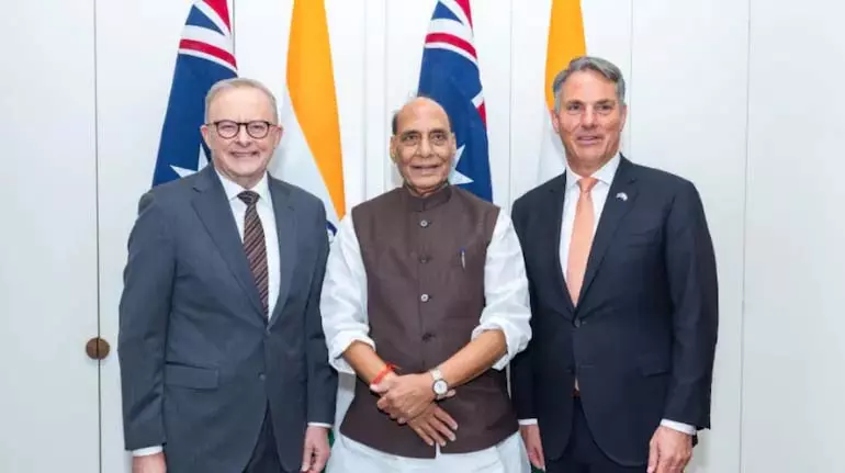 India,ऑस्ट्रेलिया पनडुब्बी बचाव, रक्षा उद्योग सहयोग को बढ़ावा देंगे India,ऑस्ट्रेलिया पनडुब्बी बचाव, रक्षा उद्योग सहयोग को बढ़ावा देंगे