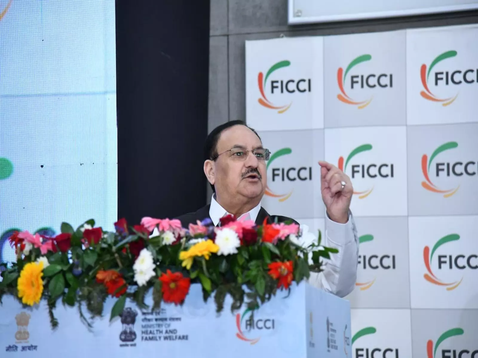 केंद्रीय मंत्री JP नड्डा ने नई दिल्ली में फिक्की हील 2025 के 19वें संस्करण को संबोधित किया केंद्रीय मंत्री JP नड्डा ने नई दिल्ली में फिक्की हील 2025 के 19वें संस्करण को संबोधित किया