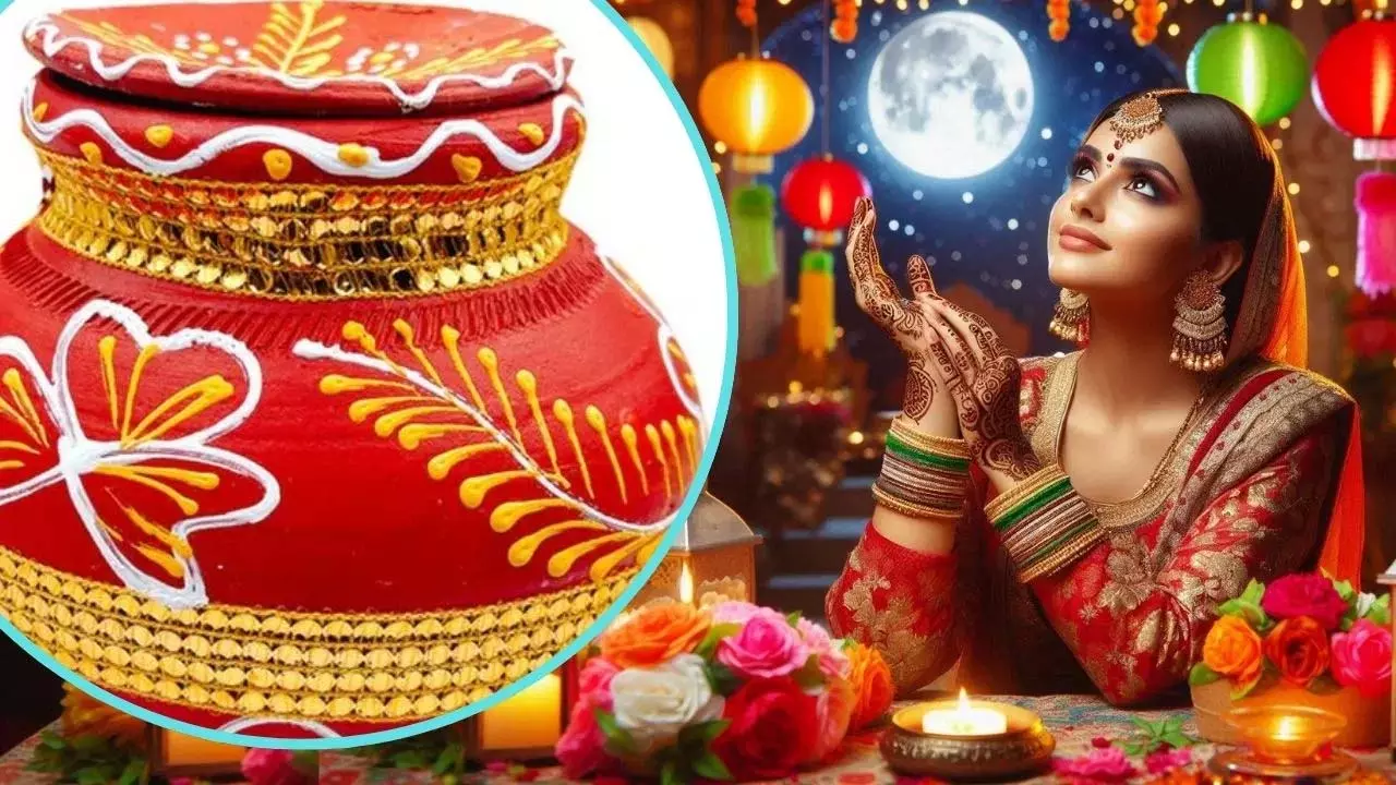 Karva Chauth में करवा क्यों होता है खास? जानें मिट्टी के इस बर्तन का धार्मिक महत्व और पूजा के बाद इसका क्या करें Karva Chauth में करवा क्यों होता है खास? जानें मिट्टी के इस बर्तन का धार्मिक महत्व और पूजा के बाद इसका क्या करें