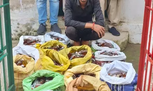 आबकारी विभाग की रेड, बलौदाबाजार में भारी मात्रा में शराब जब्त