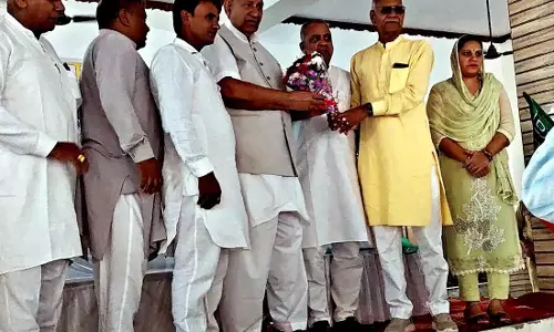 Jind: GST स्लैब घटा, जींद में सरकार के फैसले को बताया ऐतिहासिक Jind: GST स्लैब घटा, जींद में सरकार के फैसले को बताया ऐतिहासिक