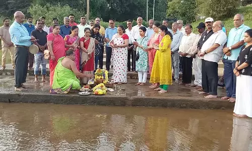 Kushalnagar : कावेरी नदी की 178वीं महाआरती