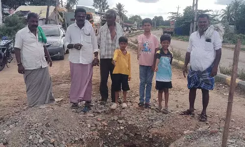 Mayakonda : ट्यूबवेल और सड़क के गड्ढे बंद करने की मांग