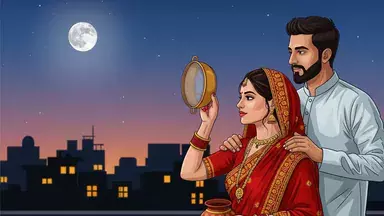Karwa Chauth 2025: चंद्रमा को अर्घ्य देने का शुभ मुहूर्त जारी Karwa Chauth 2025: चंद्रमा को अर्घ्य देने का शुभ मुहूर्त जारी