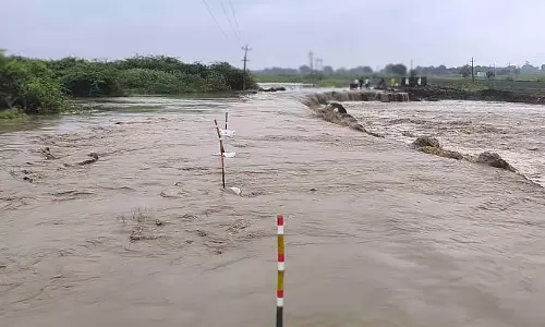 Karnataka : दावणगेरे जिले में भारी बारिश