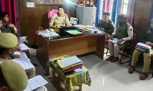 SSP मेहता ने अपराध और सुरक्षा की समीक्षा की SSP मेहता ने अपराध और सुरक्षा की समीक्षा की