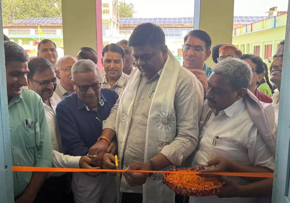 Jaipur: वन राज्यमंत्री ने जिला स्तरीय इंस्पायर अवार्ड मानक प्रदर्शनी का किया उद्घाटन Jaipur: वन राज्यमंत्री ने जिला स्तरीय इंस्पायर अवार्ड मानक प्रदर्शनी का किया उद्घाटन
