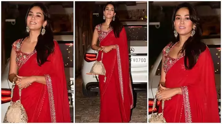 करवा चौथ पर Mira Kapoor का लाजवाब लुक: लाल साड़ी, सिंपल बिंदी और शाही अंदाज में दिखीं शाहिद कपूर की पत्नी करवा चौथ पर Mira Kapoor का लाजवाब लुक: लाल साड़ी, सिंपल बिंदी और शाही अंदाज में दिखीं शाहिद कपूर की पत्नी