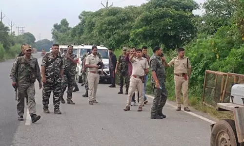 पुलिस के साथ मुठभेड़ में दो अपराधी घायल, हथियारों का जखीरा बरामद, चार गिरफ्तार
