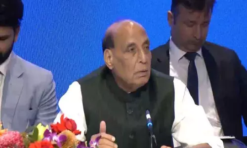 राजनाथ सिंह ने सिडनी में रक्षा उद्योग सम्मेलन में भारत-ऑस्ट्रेलिया साझेदारी पर जोर दिया राजनाथ सिंह ने सिडनी में रक्षा उद्योग सम्मेलन में भारत-ऑस्ट्रेलिया साझेदारी पर जोर दिया