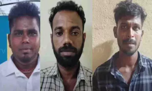 Salem के एक व्यक्ति से सोने की अंगूठी लूटने के आरोप में पुलिसकर्मी समेत चार गिरफ्तार