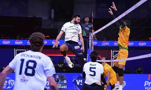 Chennai ब्लिट्ज़ ने रोमांचक मुकाबले में गोवा गार्डियंस को 3-2 से हराया Chennai ब्लिट्ज़ ने रोमांचक मुकाबले में गोवा गार्डियंस को 3-2 से हराया