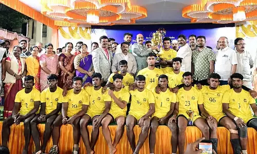 Ramdurga : इंटर वीवी कबड्डी में तमिलनाडु की टीम प्रथम