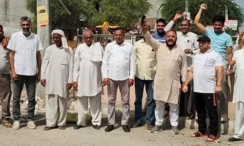 Haryana :  भिवानी इलाके के निवासियों ने नियमितीकरण की मांग की