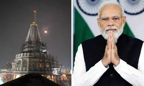 Ayodhya: अयोध्या में ध्वजारोहण, मोदी 25 नवंबर को करेंगे उद्घाटन