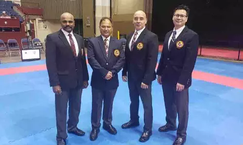 सेंसेई जगमोहन विज जॉर्जिया में WKF कराटे 1 सीरीज ए में भारत का प्रतिनिधित्व करते सेंसेई जगमोहन विज जॉर्जिया में WKF कराटे 1 सीरीज ए में भारत का प्रतिनिधित्व करते