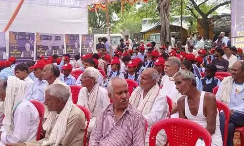 Madhopur: नीमोद में जीएसटी बचत उत्सव और स्वास्थ्य जागरूकता कार्यक्रम