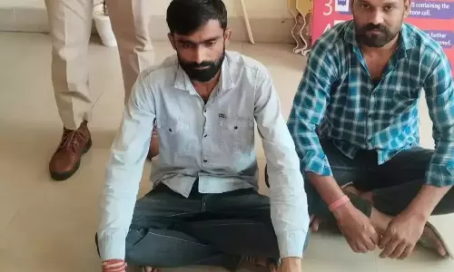 Faridabad: ठगी के आरोप में दो आरोपी टेलीग्राम टास्क से गिरफ्तार