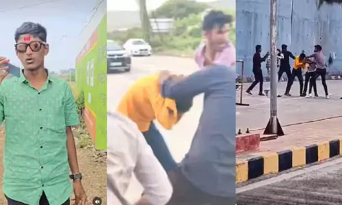 समृद्धि एक्सप्रेसवे टोल प्लाजा पर भीड़ ने रील स्टार भैया गायकवाड़ की पिटाई की समृद्धि एक्सप्रेसवे टोल प्लाजा पर भीड़ ने रील स्टार भैया गायकवाड़ की पिटाई की