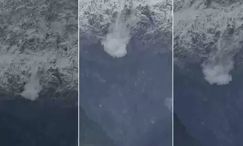 Dhauladhar पहाड़ियों में हिमस्खलन कैमरे में लाइव कैद, वायरल वीडियो ने दर्शकों को चौंका दिया Dhauladhar पहाड़ियों में हिमस्खलन कैमरे में लाइव कैद, वायरल वीडियो ने दर्शकों को चौंका दिया