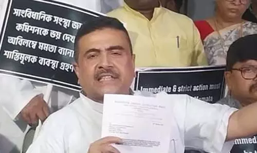 शुभेंदु अधिकारी ने सीएम के खिलाफ दी शिकायत, कहा- एक्शन नहीं लिया तो धरना करेंगे