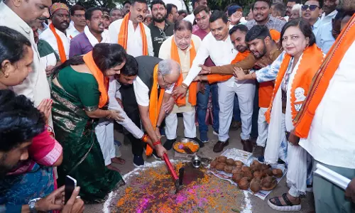 लोकसभा सांसद बृजमोहन अग्रवाल ने शिलान्यास किया ₹2.35 करोड़ की सड़क निर्माण परियोजना का लोकार्पण