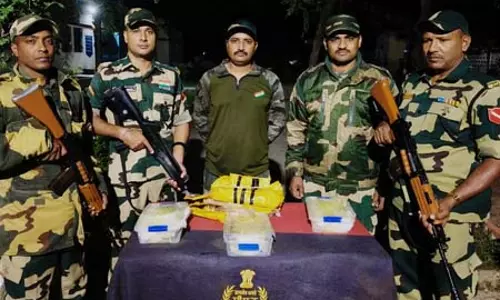BSF ने की दो बड़ी घुसपैठ नाकाम, ड्रग्स और हथियार जब्त