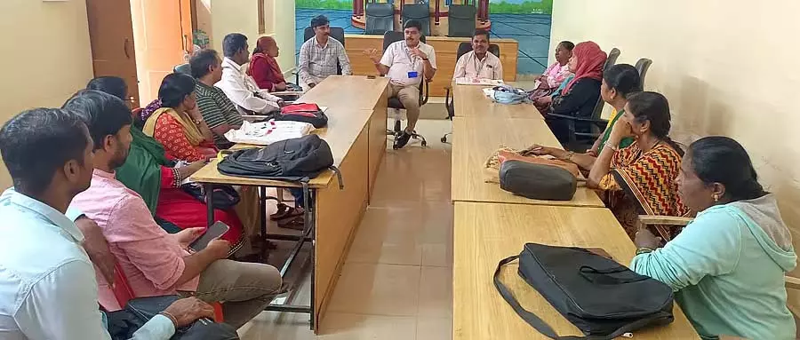 समय सीमा के भीतर सर्वेक्षण पूरा करें: नगर मुख्य अधिकारी सत्यनारायण समय सीमा के भीतर सर्वेक्षण पूरा करें: नगर मुख्य अधिकारी सत्यनारायण